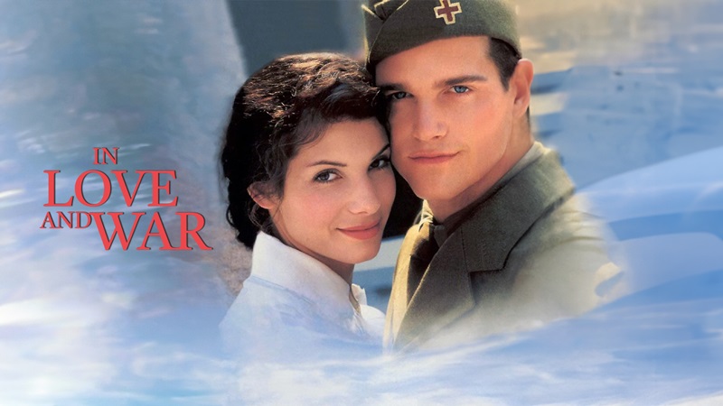Aşkta ve Savaşta - In Love And War Yılı: 1996 - ABD Süre: 113 Dakika Tür:  Biyografi, Dram, Romantik, Savaş Yönetmen: Richard Attenborough IMDB Puanı: 5.6/10 Oyuncular: Sandra Bullock, Chris O'Donnell, Ingrid Lacey, Margot Steinberg Konusu: Gazeteci Ernest Hemingway (Chris O'Donell) Birinci Dünya Savaşı sırasında İtalya'da ambülans şoförü olarak görev yaparken ağır yaralanır. Hastaneye kaldırılarak tedavi görmeye başlayan Ernest, kendisine yakın ilgi gösteren hemşiresi Agnes von Kurovsky (Sandra Bullock) ile tutku dolu bir aşk yaşarlar... Kurovsky'nin günlüklerinden sinemaya uyarlanan filmde, ünlü yazar Hemingway'in hayat hikayesi konu ediliyor.
