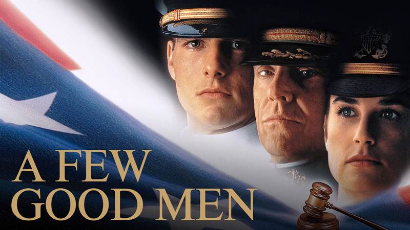Birkaç İyi Adam - A Few Good Men Yılı: 1992, ABD Süre: 138 Dakika Tür: Dram, Gerilim Yönetmen: Rob Reiner Oyuncular: Tom Cruise, Jack Nicholson, Demi Moore, Kevin Bacon, Kiefer Sutherland IMDB Puanı: 7.6/10 Konusu: Genç donanma avukatı Daniel Kaffe'ye (Tom Cruise), Küba sınırında bir askerin öldürülmesi ile ilgili bir dava verilir. Müvekkilleri ile devamlı anlaşma yoluna gittiği için hiç mahkeme salonuna gitmeden dava kazanan Kaffe, bu sefer müvekkillerinin cinayeti kabul etmemesi ve verilen emri uyguladıklarını iddia etmesi üzerine davayı mahkemeye taşımak zorunda kalır... Birkaç İyi Adam, güçlü oyuncu kadrosu ve muhteşem kurgusuyla en iyi başarı filmleri arasında yerini alıyor.