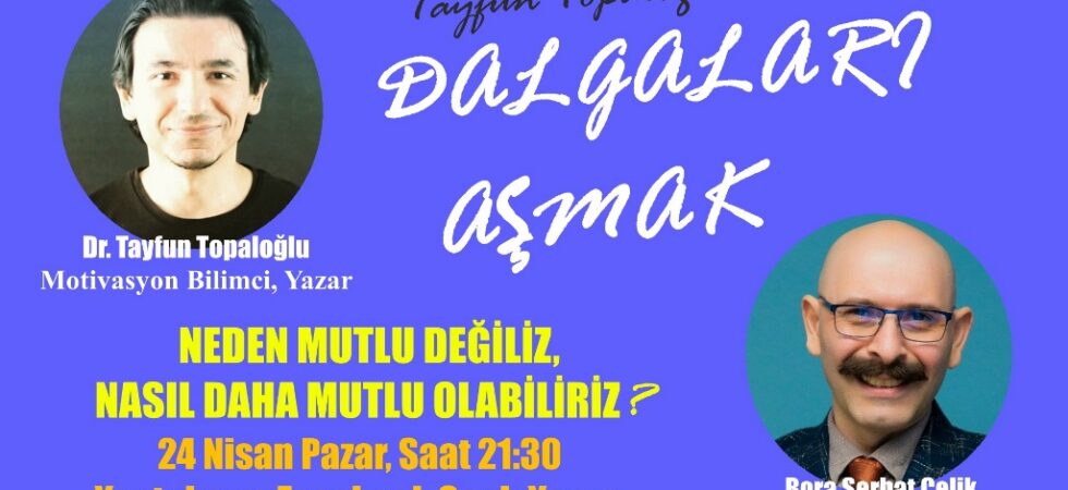 Gerçek mutluluk nedir, ona nasıl ulaşılır? Dünya mutluluk liginde neden son sıralardayız? Mutsuzluğun arkasındaki düşünceler nelerdir? İnsanların doğuştan getirdiği bir mutluluk düzeyi var mıdır? Kendimizi iyi ve mutlu hissetmenin hayatımızdaki etkileri nelerdir? Gerçek mutluluğun kaynakları nelerdir? 