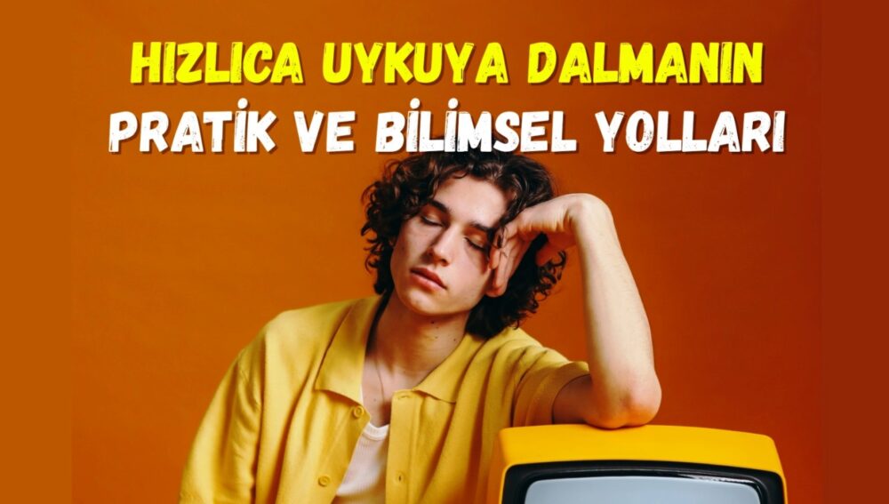 Hızlıca Uykuya Dalmanın Pratik ve Bilimsel Yolları... Uykuya dalmakta zorluk çeken kişiler için ve uyku kalitesini iyileştirmek isteyenler için çeşitli teknikler bulunmaktadır. Bu teknikler ve öneriler, uyku fizyolojisi hakkındaki bilimsel verilere dayanmaktadır.