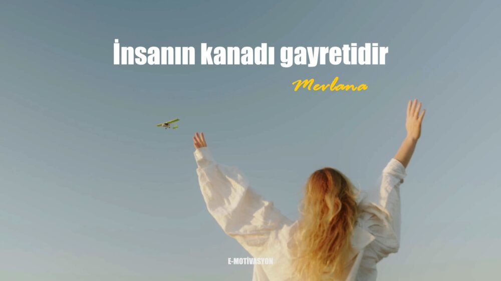 “İnsanın kanadı, gayretidir.” Mevlana Mevlana'nın bu güzel sözünü içeren motivasyon videomuzdur.