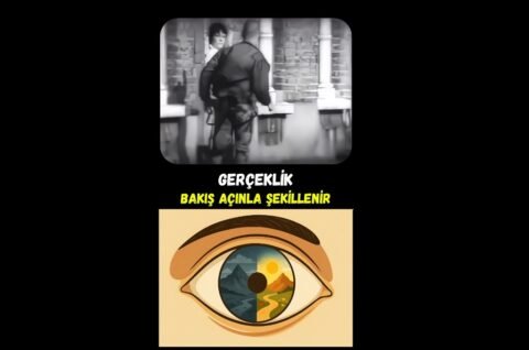 Bakış Açını Değiştir, Hayatın Değişsin... Bu video, ilk bakışta gördüğümüz şeyin, gerçeğin sadece bir yüzü olabileceğini hatırlatıyor bize.