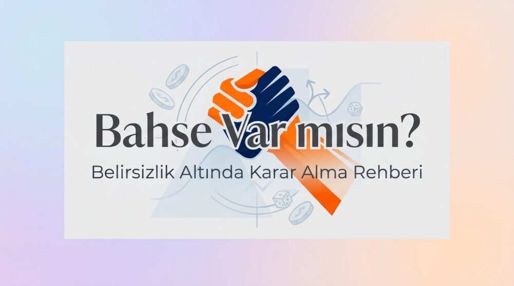 Bahse Var mısın? / Belirsizlik Altında Karar Alma Rehberi... Zihnimizin çalışma mekanizması oldukça basittir: Bir şey duyarız, ona inanırız ve ancak çok nadiren, zamanımız veya özel bir isteğimiz olursa bunun doğru olup olmadığını sorgularız. Ancak tam bu sırada karşı taraftan beklenmedik bir soru gelir: "Bahse var mısın?"